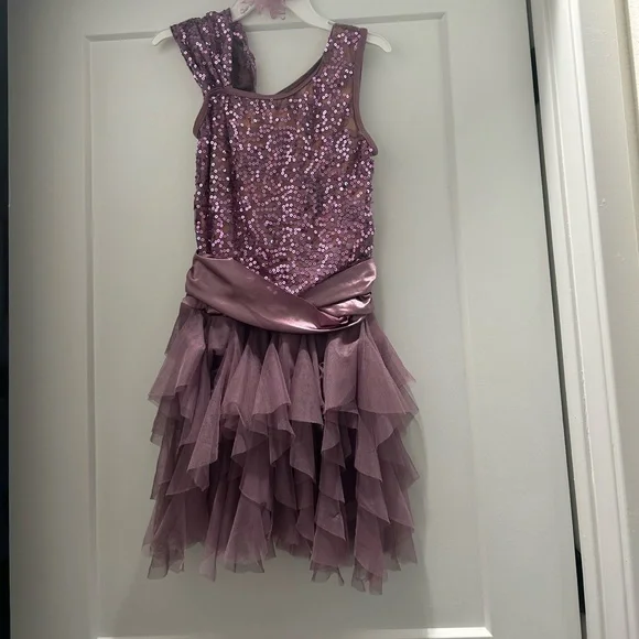 Small adult figure skating dress - Picture 5 of 5